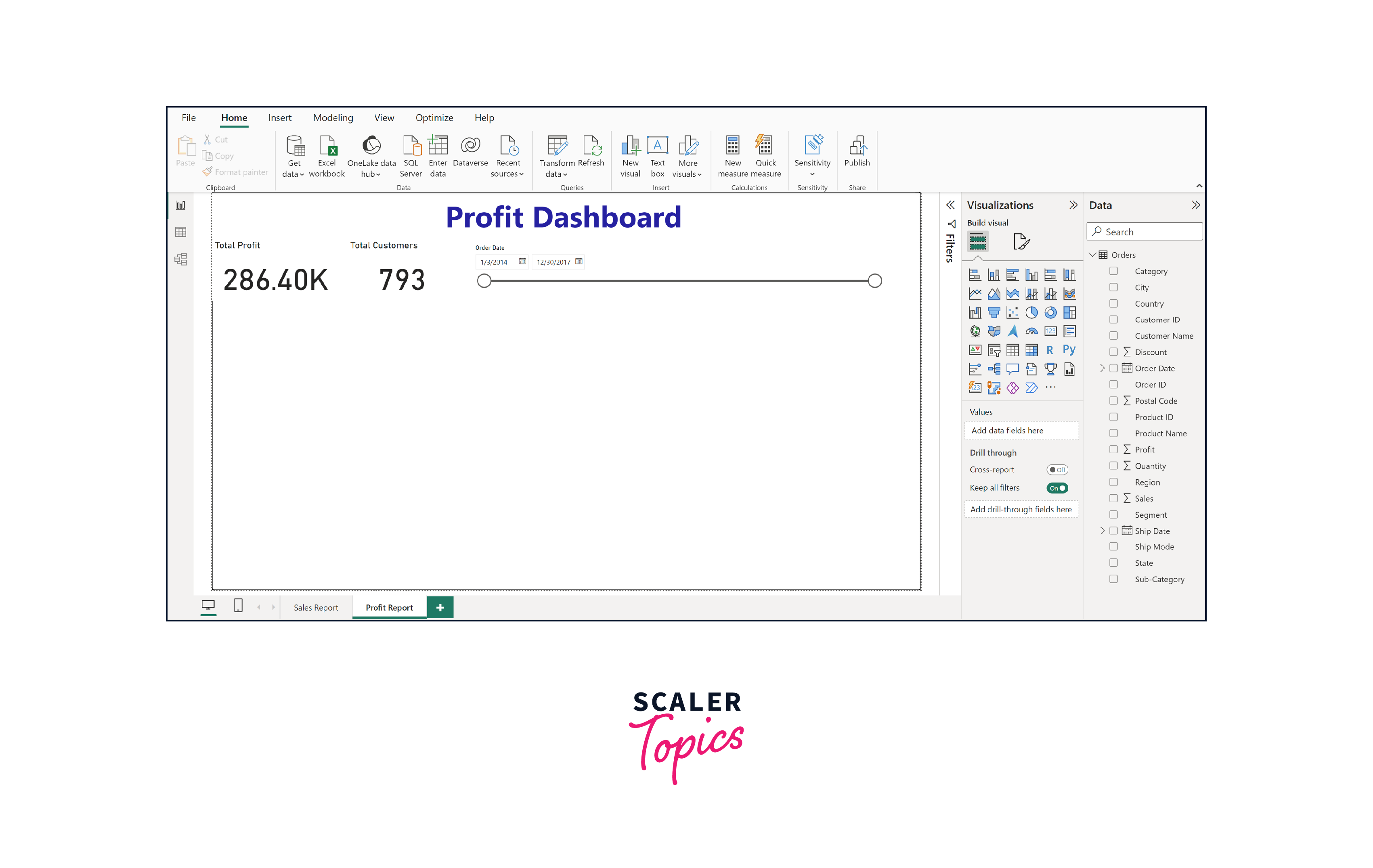 slicer header type output