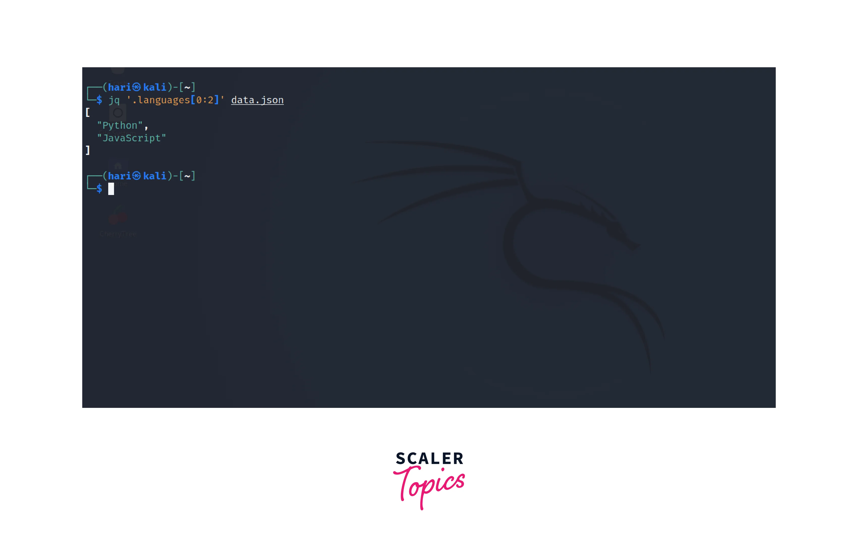 slicing-of-an-array-using-jq-command