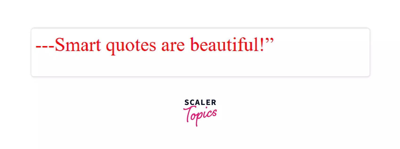 Smart Quotes in CSS