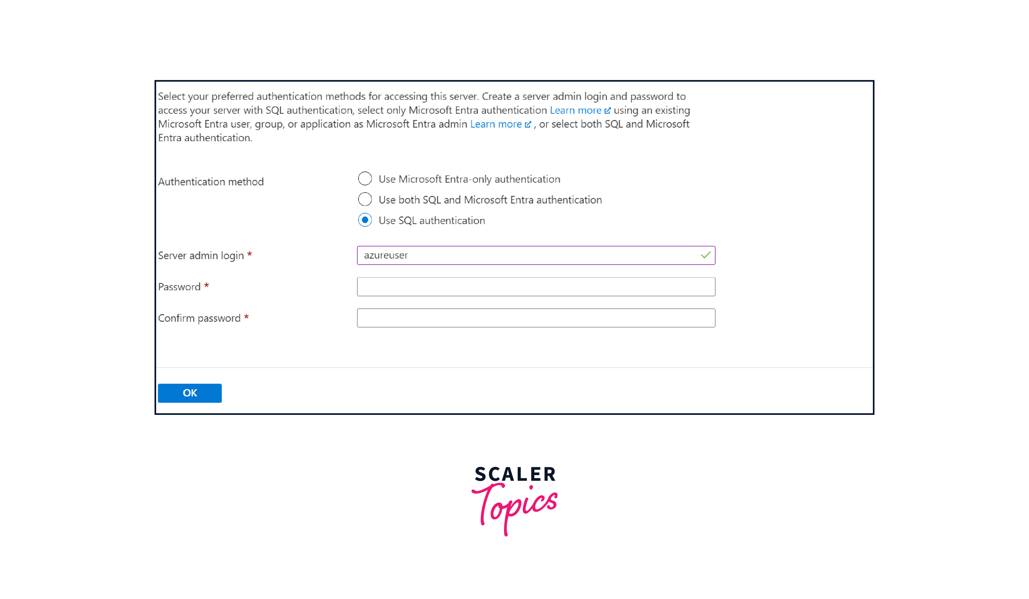 SQL Server Authentication