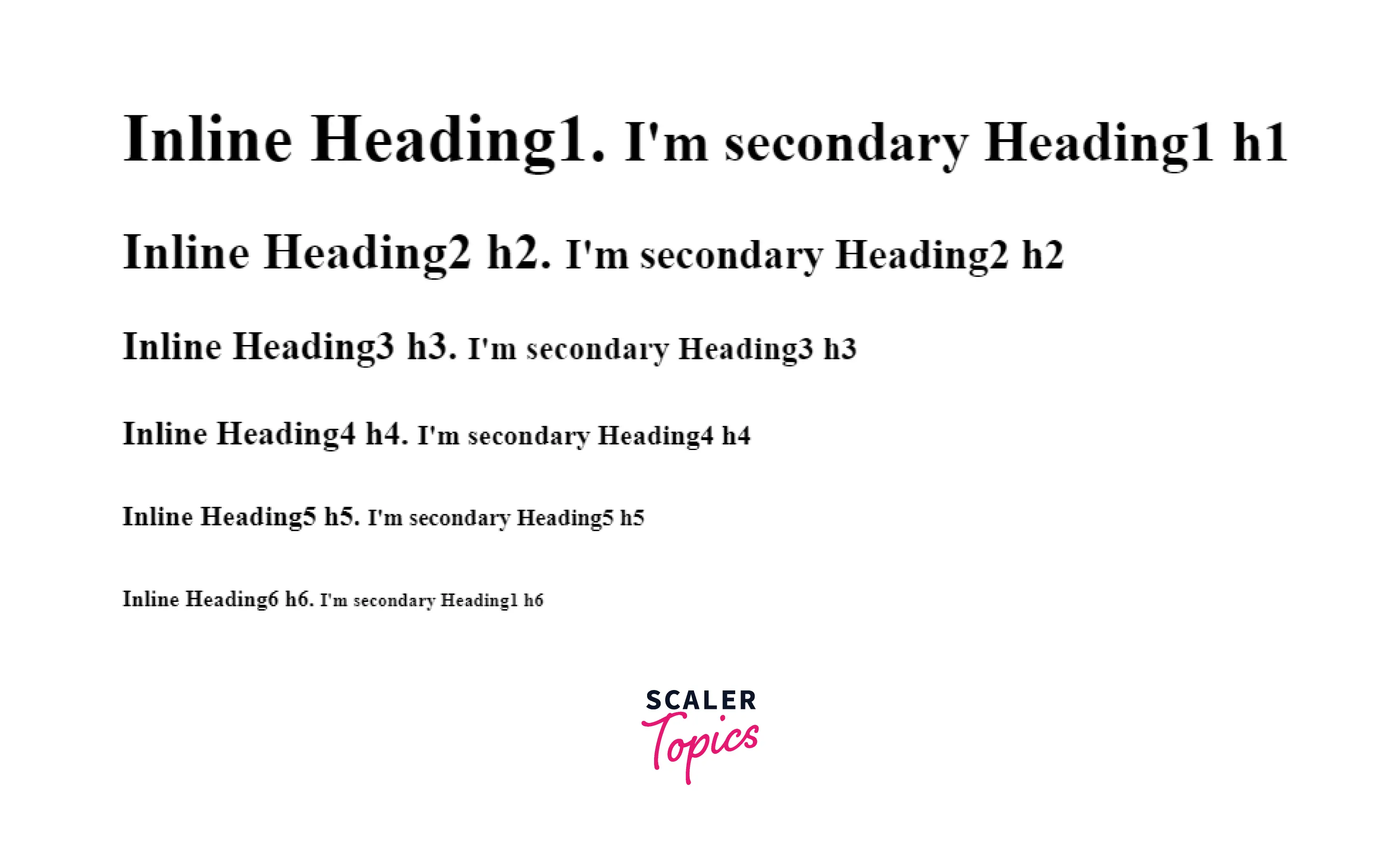 SUBHEADINGS