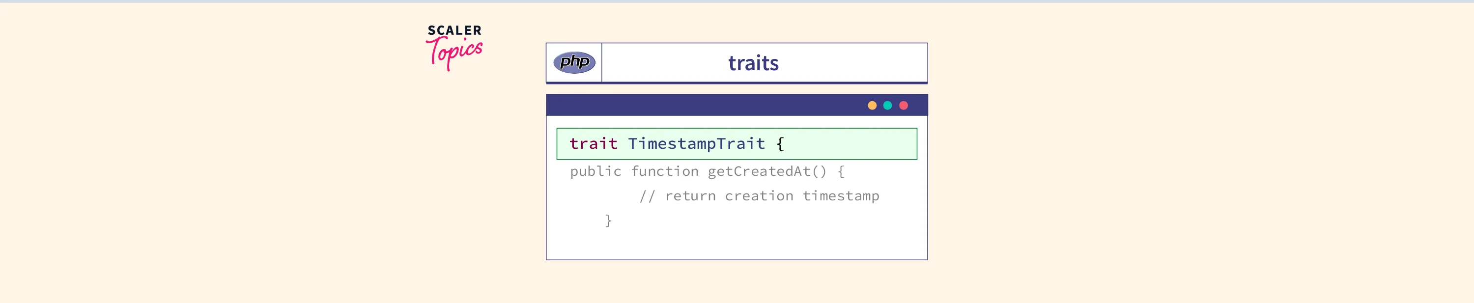 what-is-traits-in-php-scaler-topics