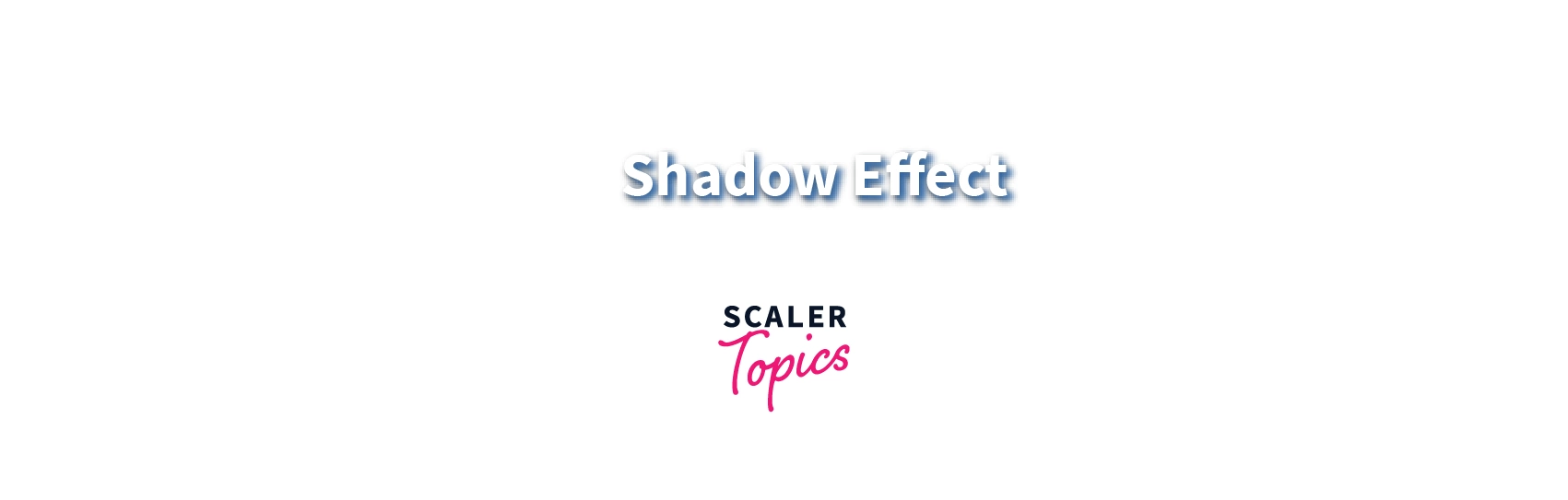 two shadow effects are specified separated by a comma