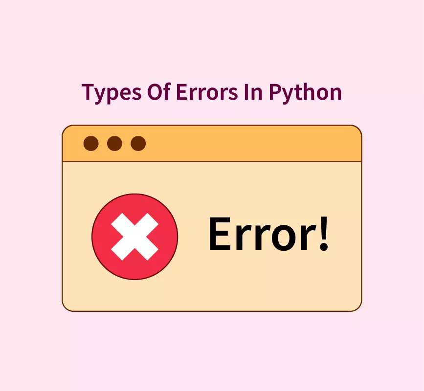 Error and exception in python
