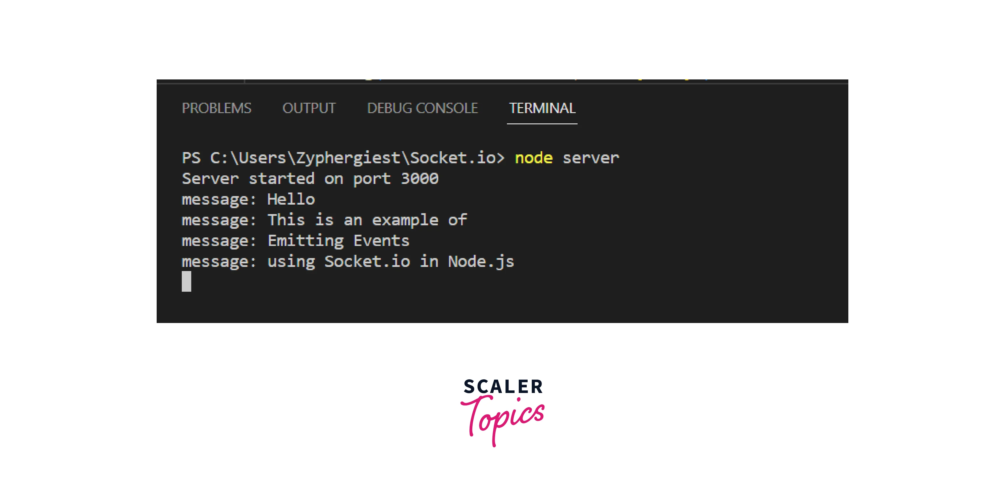 Using Socket.io in Node.js to Build a Chat Application 2