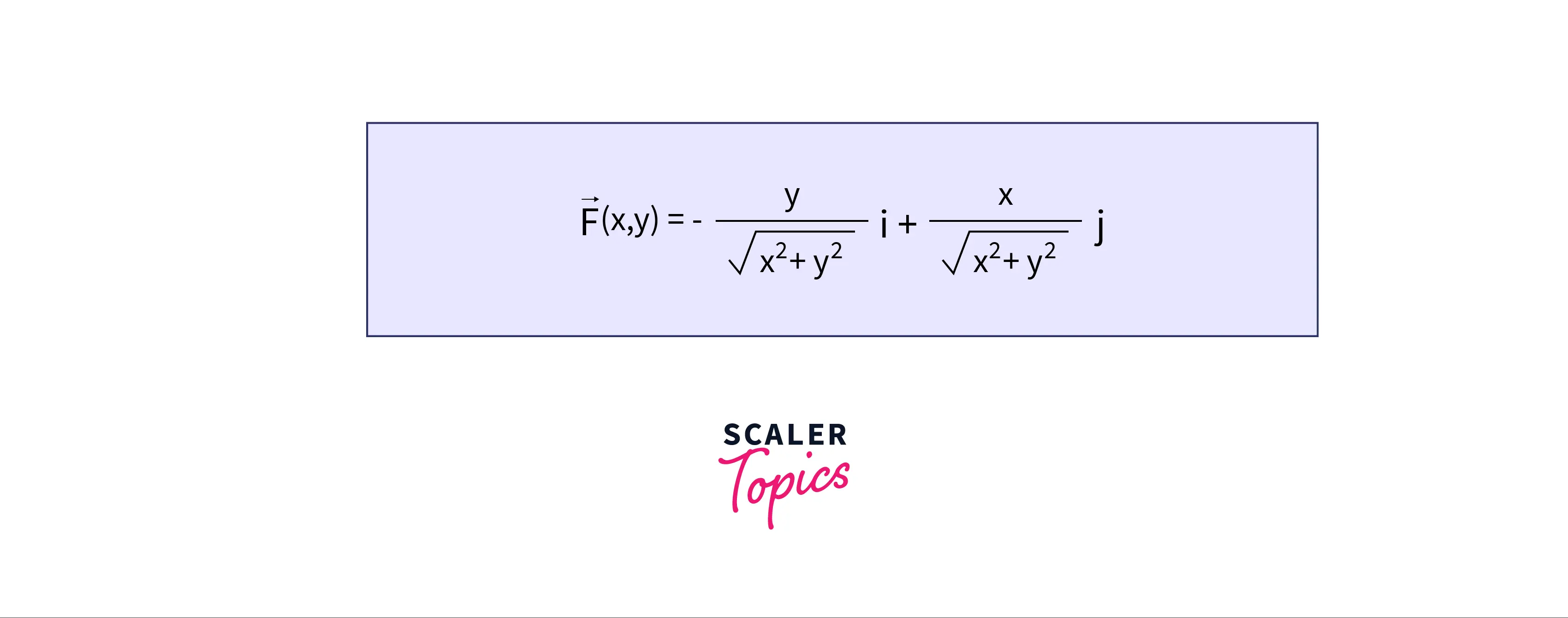 VECTOR FIELD EQUATION