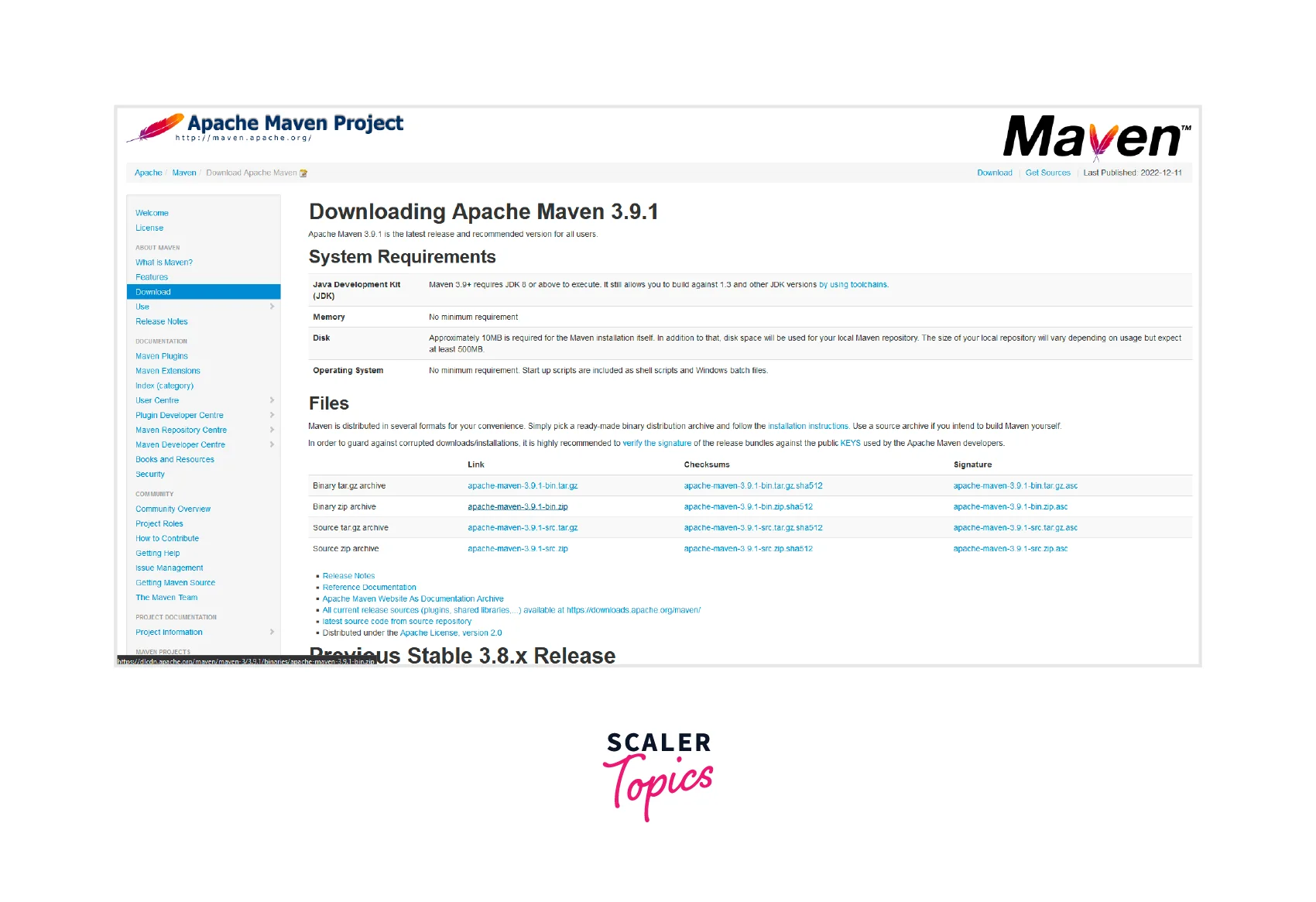 apache maven project