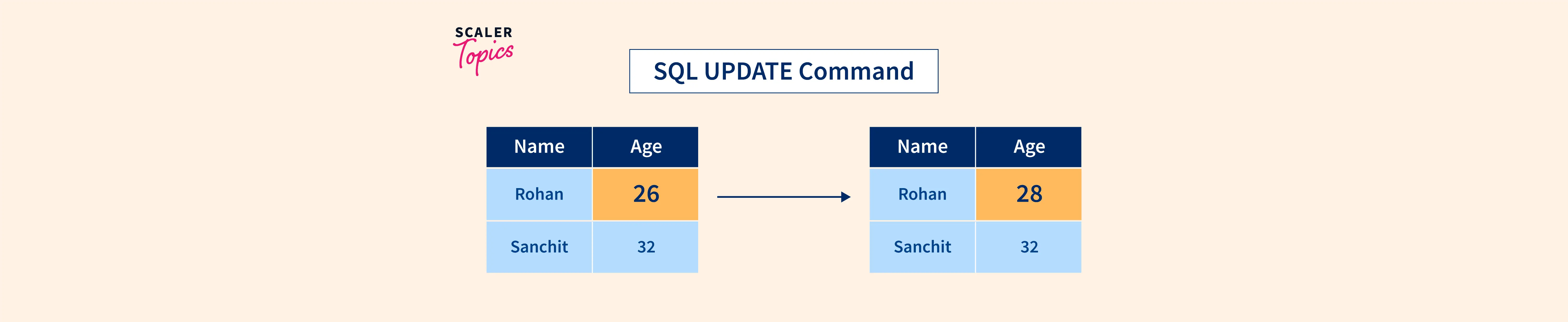 Which SQL Command is Used to Change the Data in the Rows of a