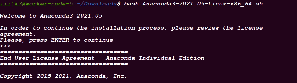 install anaconda ubuntu 16.04 command line